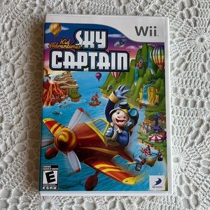 Wii Game - Sky Captain - Fun Airplane Video Game!